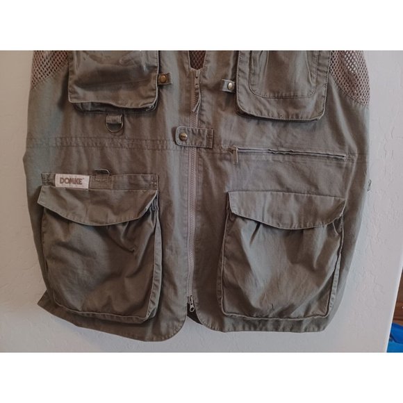 Domke Photogs Vest Men XXL Green Photographer Fishing Hunting Safari Pockets EUC - Picture 3 of 11